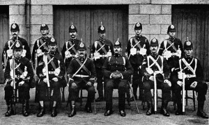 The Militia contingent for the 1902 coronation