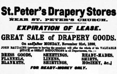1899 Evening Post advert