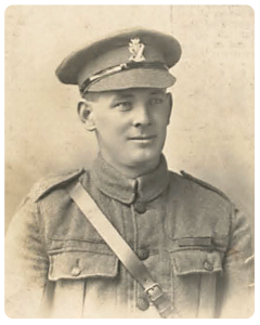 Regimental Sergeant Major Jack (John) Dournald Le Breton, DCM. A prominent member of the Jersey Contingent, RSM Le Breton served at the front continuously from December 1915 until he returned to Jersey on leave in September 1917. He had become known as the 'father of the Jersey boys serving with the Royal Irish Rifles'. During his two years in France has was awarded the DCM and the French Medaille Militaire. On one occasion he risked his life to save comrades in a dressing station being shelled by the enemy. On another he captured two Germans hiding in a mine shaft. He was later awarded the Military Medal and possibly the French Croix de Guerre, although this may have been confused with the earlier award of the Medaille Militaire. He is recorded as born in 1884, the son Philip and Elizabeth, of Ann Street, but no other details of his parents and ancestry have yet been discovered