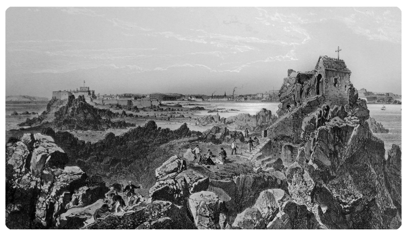 Picnics at the Hermitage in a work by Felix Benoist