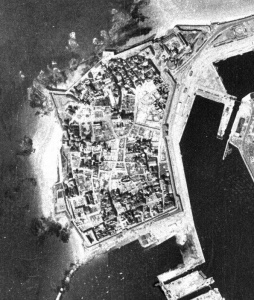 A 1944 aerial photograph