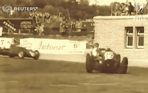 Rounding West Park hairpin