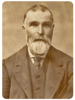 John Pallot (1837- ), who lived in latter years at Beau Desert, photographed by Ouless