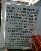 Carr - St Ouen parish cemetery