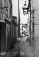 Ingouville Lane is opposite Ingouville Place and runs down the side of the former Evening Post flats to Philips Street, only pedestrian width at the end