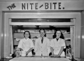 We do not know when this photograph was taken or the location of the Nite Bite