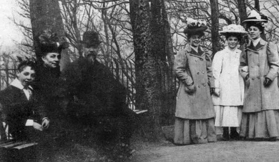 In the grounds of Victoria College