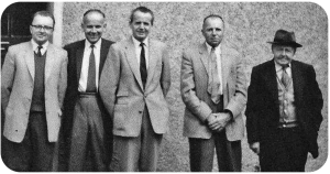 David Rabet, Stan Nicolas, Cyril Rabet, Joe Rabet and Joe Rabet snr