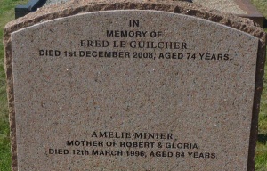 Minier - St Ouen parish cemetery