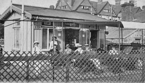 The kiosk at West Park