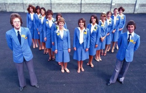 Falle's Hire staff in 1978