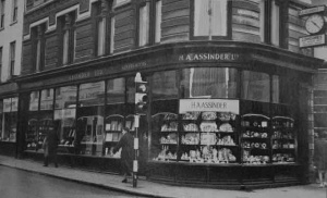 Assinder's had barely changed by 1961