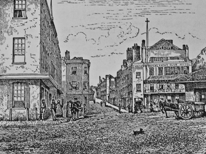 The Weighbridge in 1870