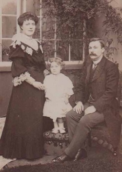 Alfred George, Annie and Gladys Averty