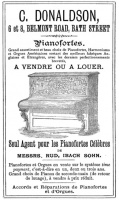 1887 advert from L'Almanach de la Gazette de Jersey