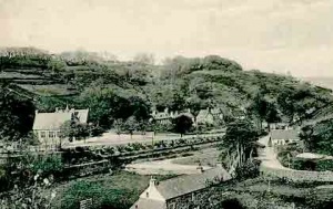 Mont des Vaux with what is now St Brelade's College on the left