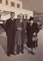 Alice Conway with husband and grandson Dick White