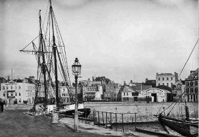 The top of the Old Harbour at the end of the 19th century