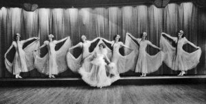 Tiller Girls at the hotel in the 1930s