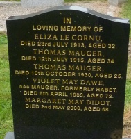 St Ouen parish cemetery