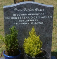O'Callaghan - Les Quennevais cemetery
