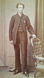 A portrait by P Godfray