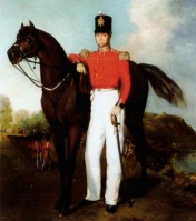 North Regiment officer in 1850