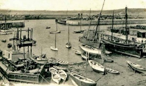The Old Harbour from a LL postcard