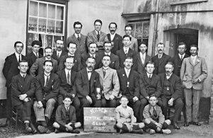Jersey Central Flying Club members in 1922