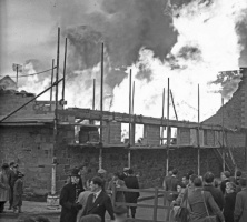 Patriotic Street, 1948 - Evening Post photograph
