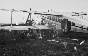 The inauguration of the airline's service to the West Country in 1952