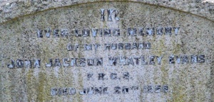 Evans - St Ouen parish cemetery