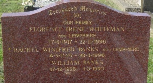 Whiteman - St Ouen parish cemetery