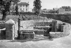 The beautifully maintained lavoir at Marais a la Coque, Grouville