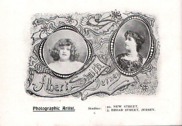 Advert for Albert Smith, who took the photographs in the book