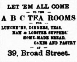 1899 Evening Post advert