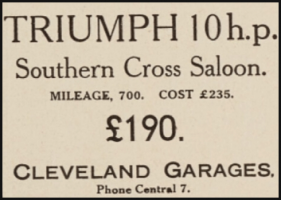 1935 advert in the Jersey Leader