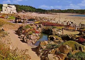 The promenade gardens