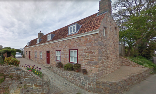 The cottage in 2010, the facade much altered, but very sympathetically and arguably more attractive than before