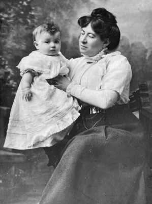 Madeleine Michel and her mother