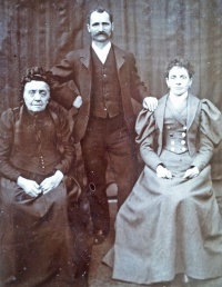 A Le Gros trio photographed by H Etasse in 1890