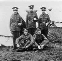 Les Platons Artillery camp in 1925