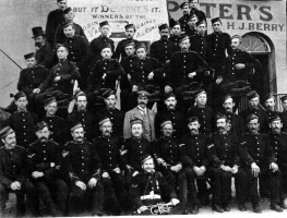 E company of the Royal Jersey Artillery in 1899