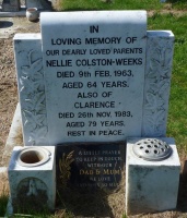 Colston-Weeks - St Ouen parish cemetery