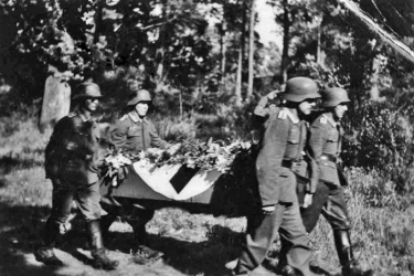 German funeral