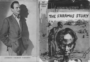 Photographed by Mark Gerson with front cover artwork by Michael Ayrton for his first account of the concentration camps