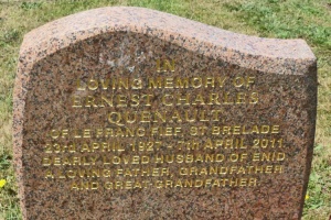 Les Quennevais cemetery