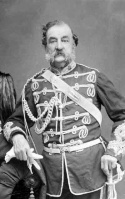 Militia Colonel J T du Jardin (1811- ), who lived at 3 Beresford Street. Deputy of St Helier in 1871, glass and china merchant. Married Barbara Ann Stephens (1817- , England). 12 children.