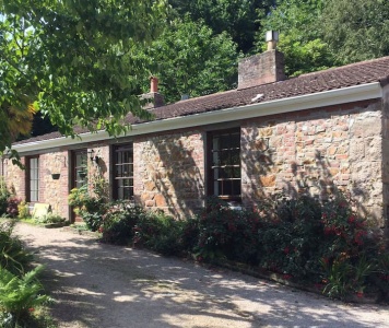 The cottage, which is now a self-catering let