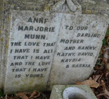 Munn - St John’s Church cemetery